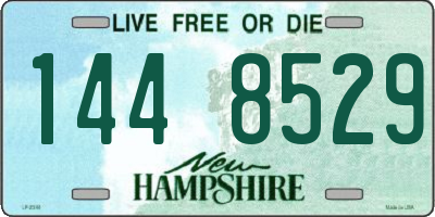 NH license plate 1448529