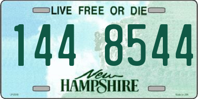 NH license plate 1448544