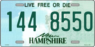 NH license plate 1448550