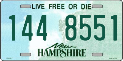 NH license plate 1448551