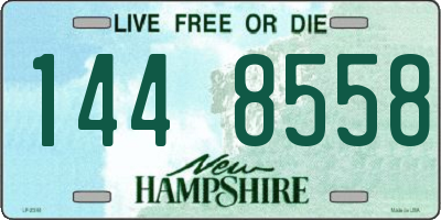 NH license plate 1448558