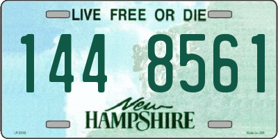 NH license plate 1448561