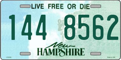 NH license plate 1448562
