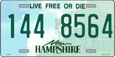 NH license plate 1448564