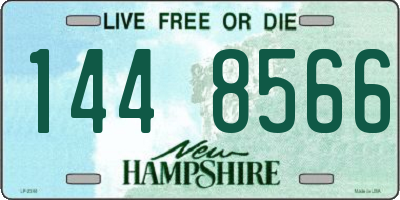 NH license plate 1448566
