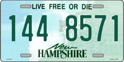 NH license plate 1448571