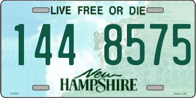 NH license plate 1448575