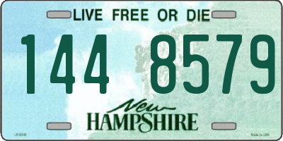 NH license plate 1448579