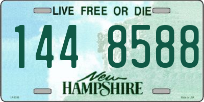 NH license plate 1448588