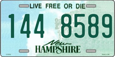 NH license plate 1448589
