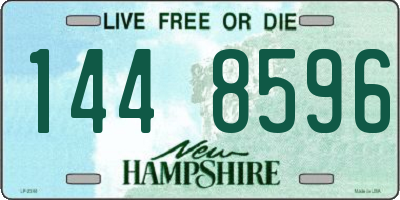 NH license plate 1448596