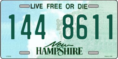 NH license plate 1448611