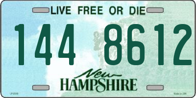NH license plate 1448612