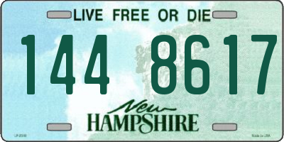 NH license plate 1448617