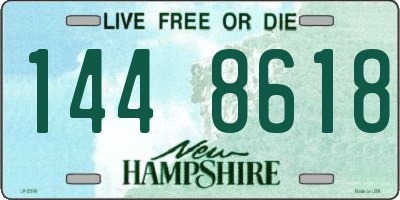 NH license plate 1448618