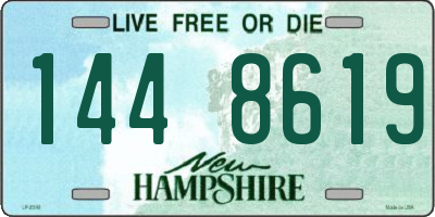 NH license plate 1448619