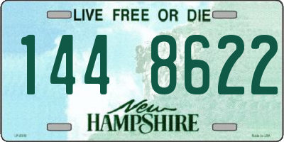 NH license plate 1448622