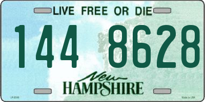 NH license plate 1448628