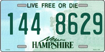 NH license plate 1448629