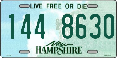 NH license plate 1448630