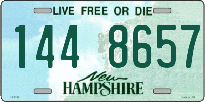 NH license plate 1448657