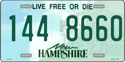 NH license plate 1448660
