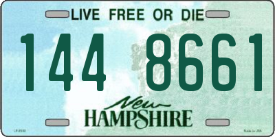 NH license plate 1448661