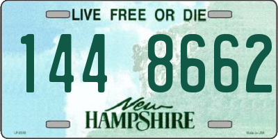 NH license plate 1448662