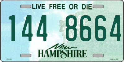 NH license plate 1448664