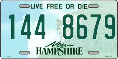 NH license plate 1448679