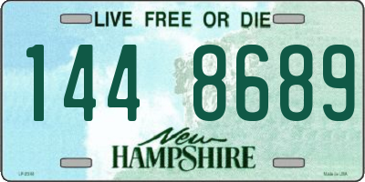 NH license plate 1448689