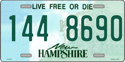 NH license plate 1448690