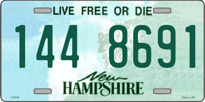 NH license plate 1448691