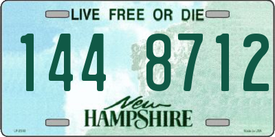 NH license plate 1448712