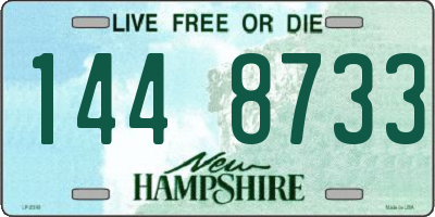NH license plate 1448733