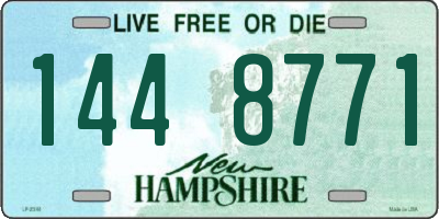 NH license plate 1448771