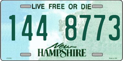 NH license plate 1448773