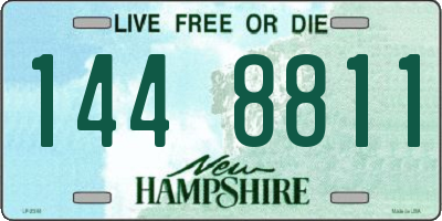 NH license plate 1448811