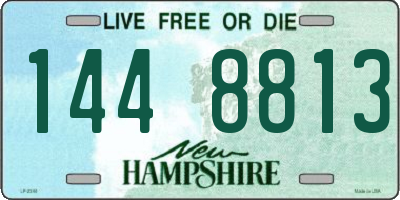 NH license plate 1448813