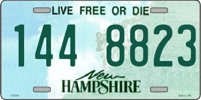 NH license plate 1448823