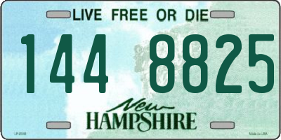 NH license plate 1448825