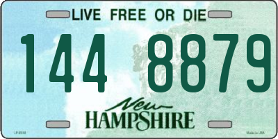 NH license plate 1448879