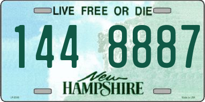 NH license plate 1448887