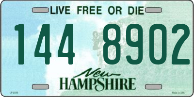 NH license plate 1448902