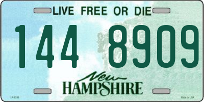 NH license plate 1448909
