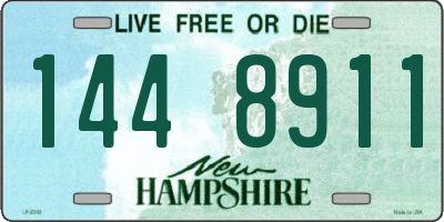 NH license plate 1448911