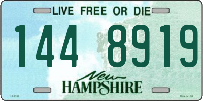 NH license plate 1448919