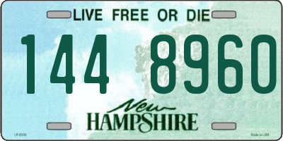NH license plate 1448960
