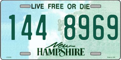 NH license plate 1448969