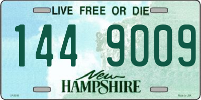 NH license plate 1449009